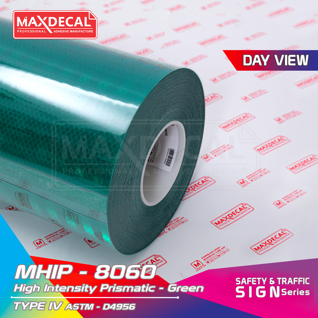 MAXDECAL MHIP-8060 High Intensity Prismatic Green