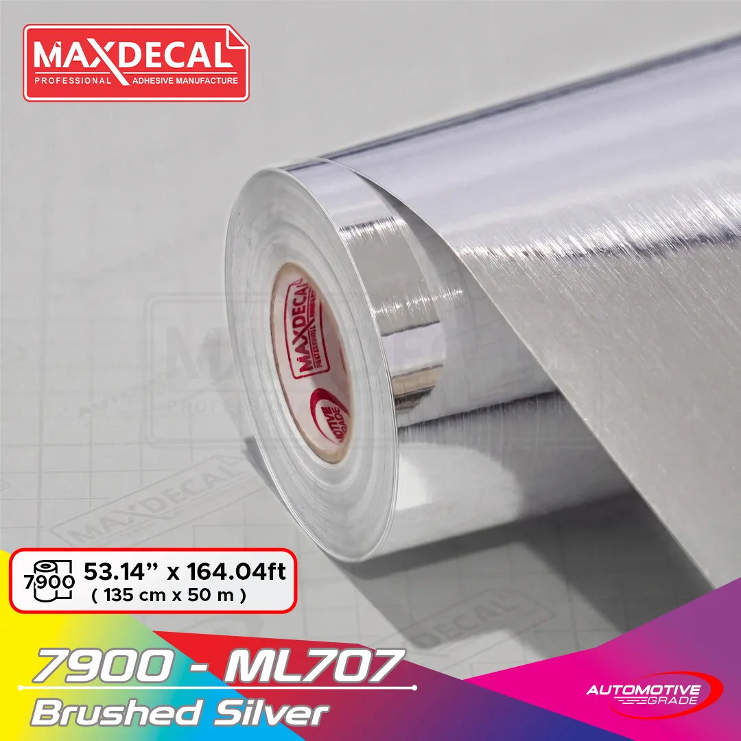 MAXDECAL 7900-ML707 Brushed Silver