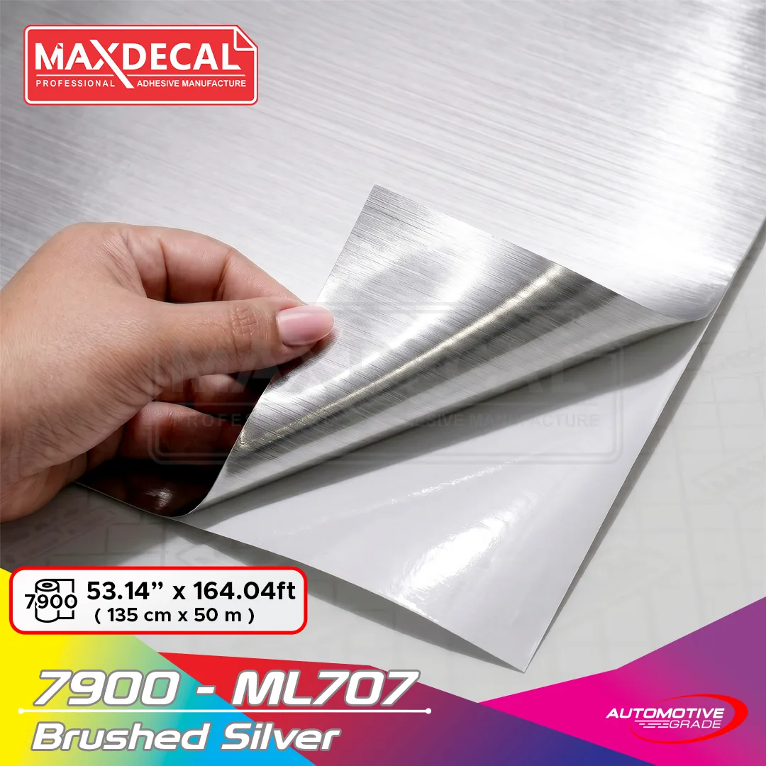 MAXDECAL 7900-ML707 Brushed Silver - Image 2