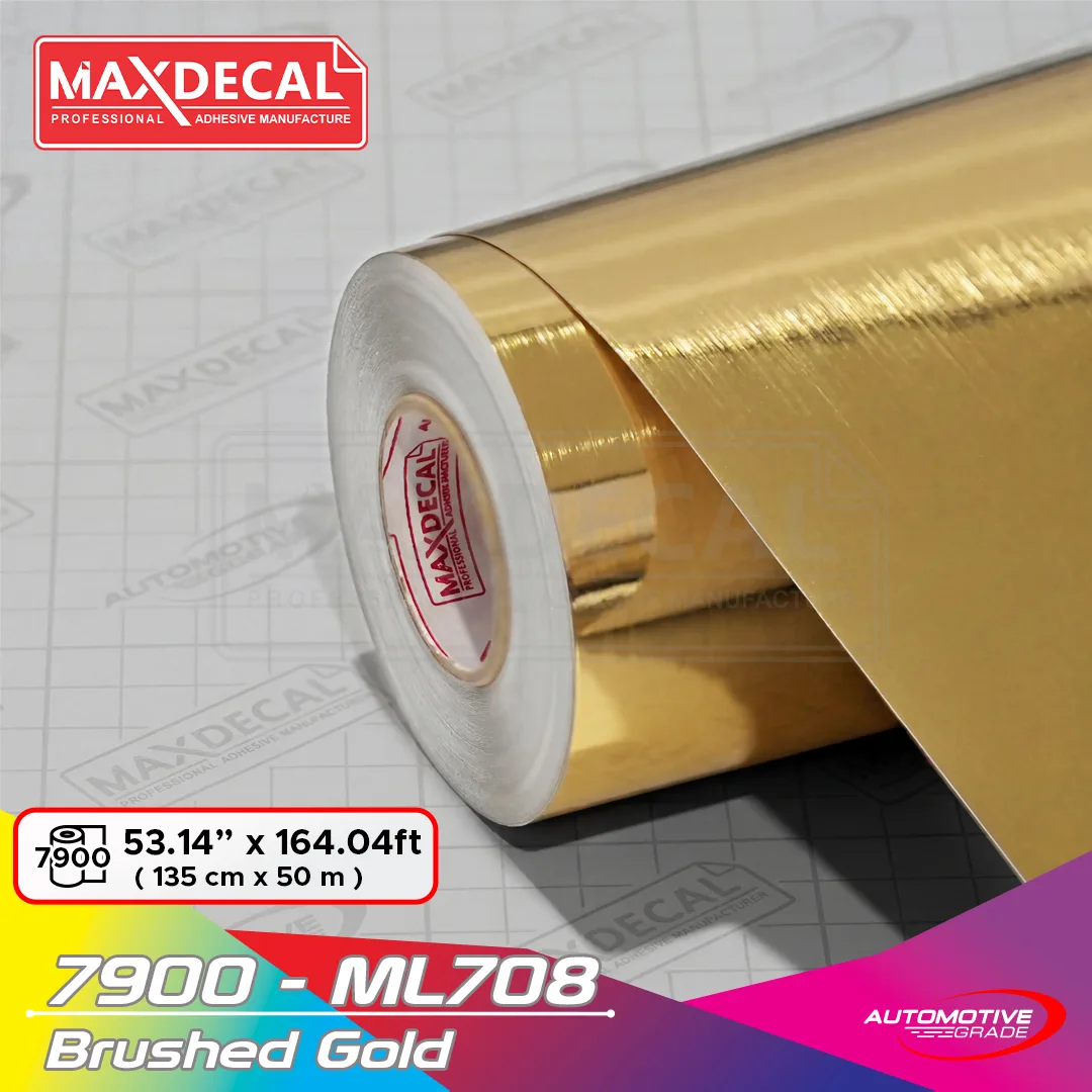 MAXDECAL 7900-ML708 Brushed Gold