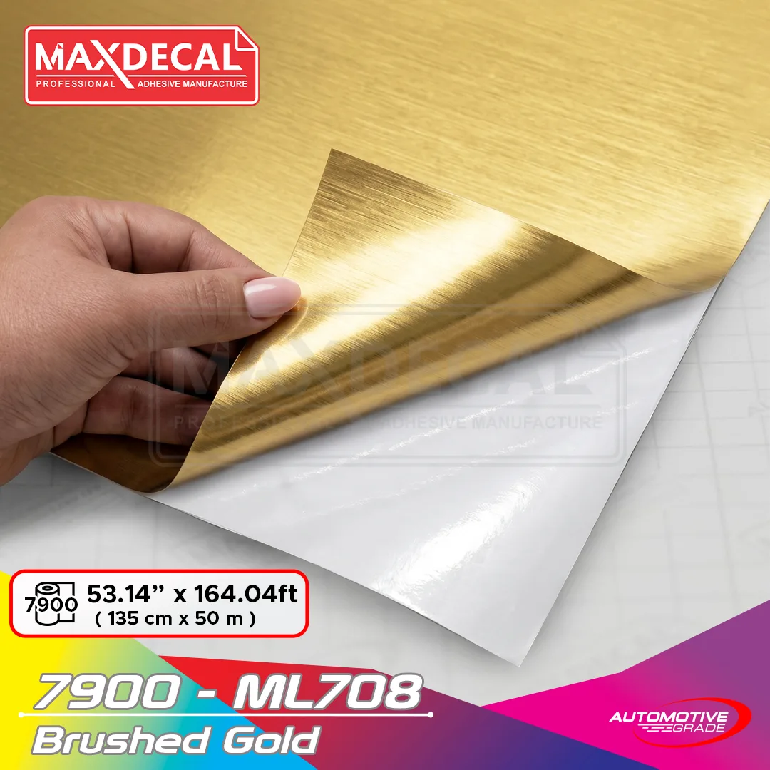 MAXDECAL 7900-ML708 Brushed Gold - Image 2