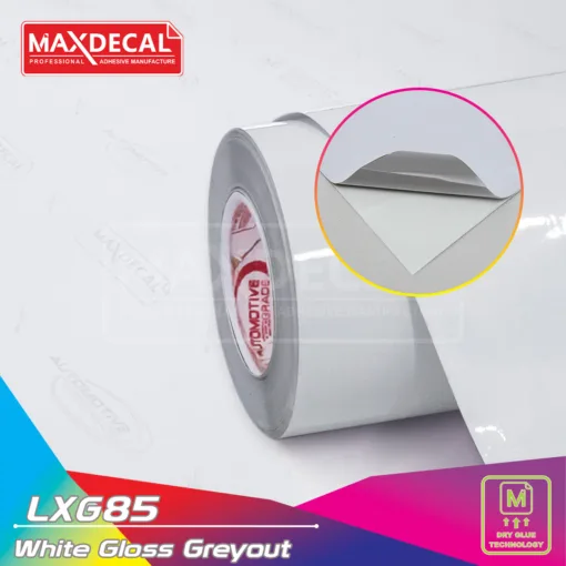 MAXDECAL LXG85 White Gloss Grey-Out